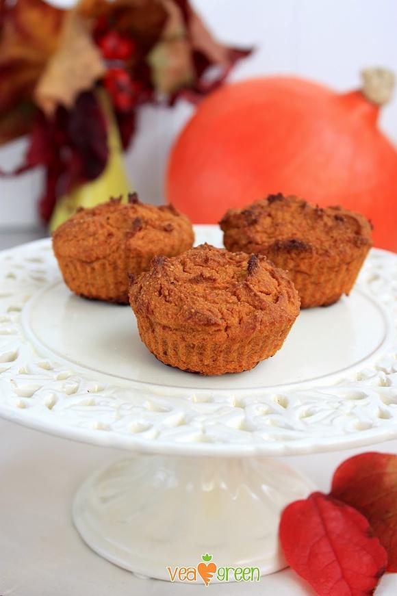 Bezglutenowe muffiny dyniowo-miodowe