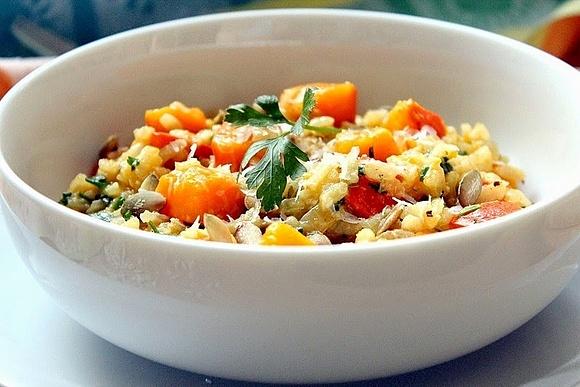 Risotto z dynią