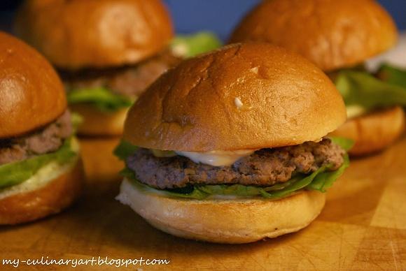 Klasyczne mini burgery
