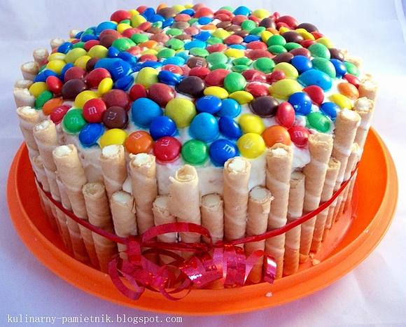 Tort z M&M's-ami