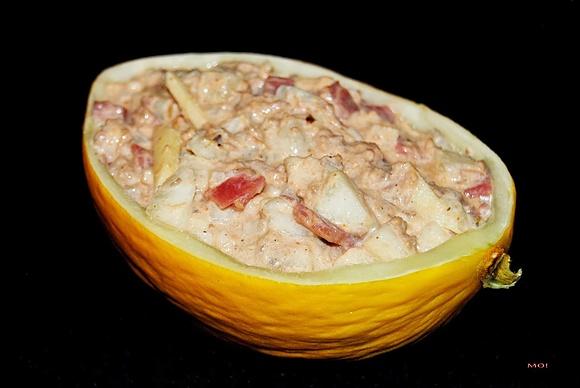 Sałatka z melonem i tuńczykiem