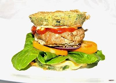Kabaczkowy cheeseburger
