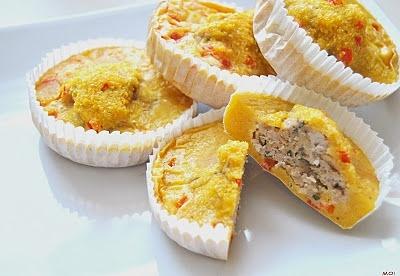 Muffinki z papryką po teksańsku