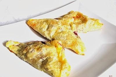 Pierożki z jagodami