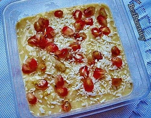 Kokosowy budyń na mleku sojowym