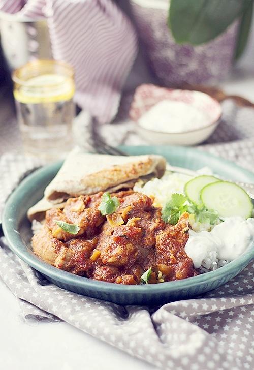 Kurczak Jalfrezi - ostre curry z kuchni indyjskiej