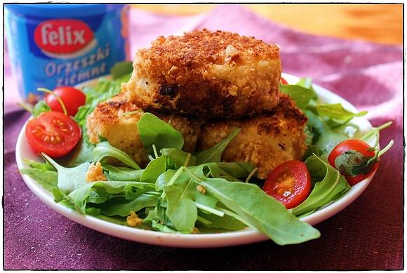 Camembert w panierce orzechowo-kokosowej