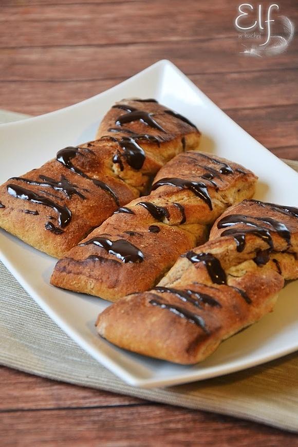 Drożdżówka z pieczonymi kasztanami