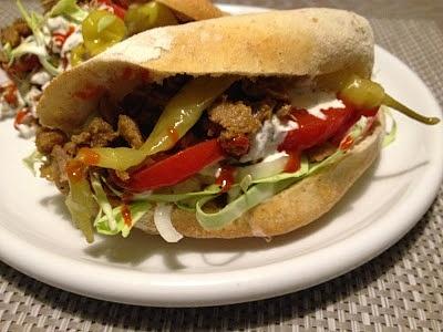 Kebab z wieprzowiną