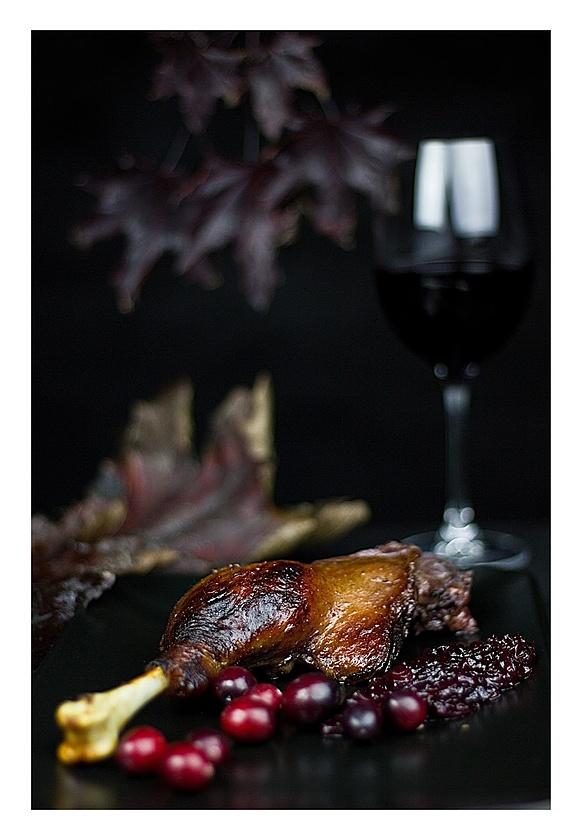 Gęsina i Beaujolais Nouveau