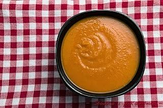 Zupa z dyni z marchewką i pomarańczą