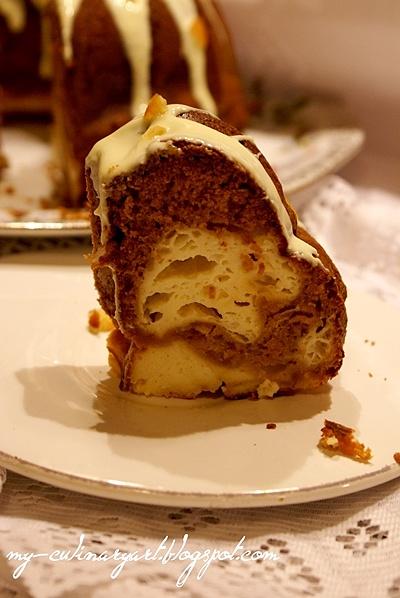 Babka piernikowa z serem