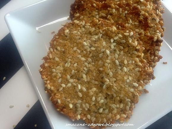 Amarantuskowe ciasteczka sezamowe bez laktozy glutenu i cukru