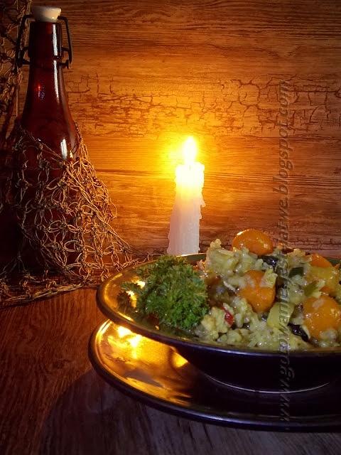 Risotto z dynią piżmową