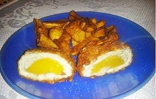 Roladki drobiowe z brzoskwiniami