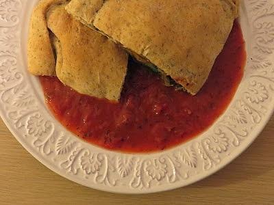 Wegetariańskie calzone