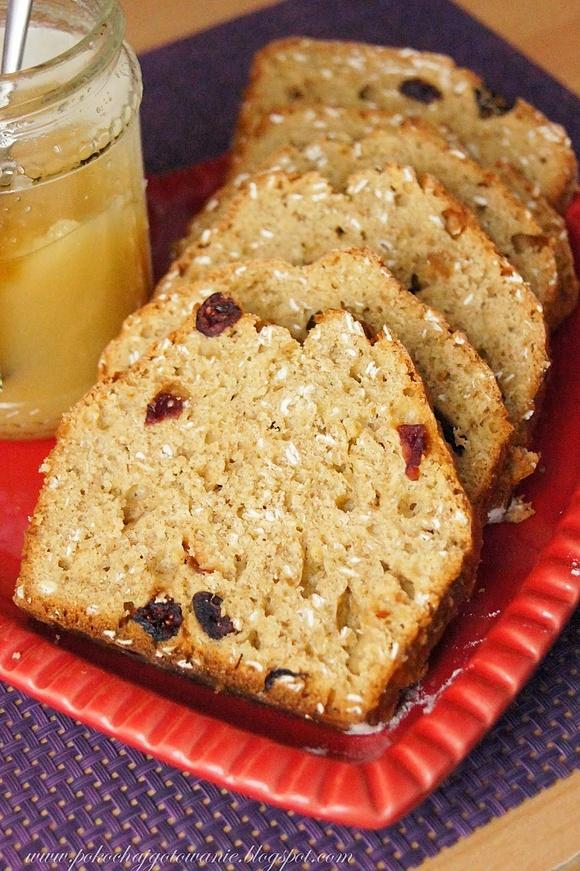 Chlebek owsiano-bananowy