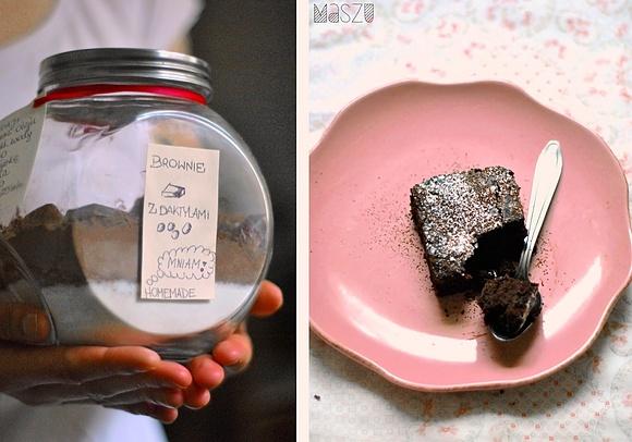 Wegańskie brownie ze słoika