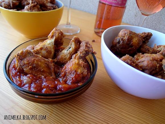 Buffalo wings klasyczne z kurczaka w sosie buffalo