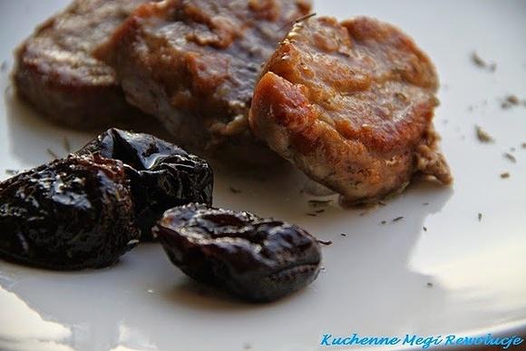 Polędwica ze śliwkami i nutą brandy