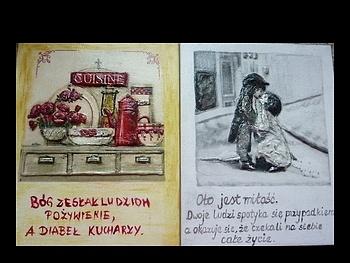 Pomysły na prezenty decoupage na kafelku do zawieszenia na ścianie