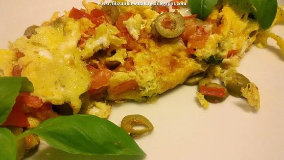 Pomysł na omlet śródziemnomorski na śniadanie