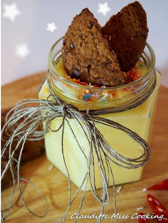 Domowy budyń i ciasteczka owsiane z chilli