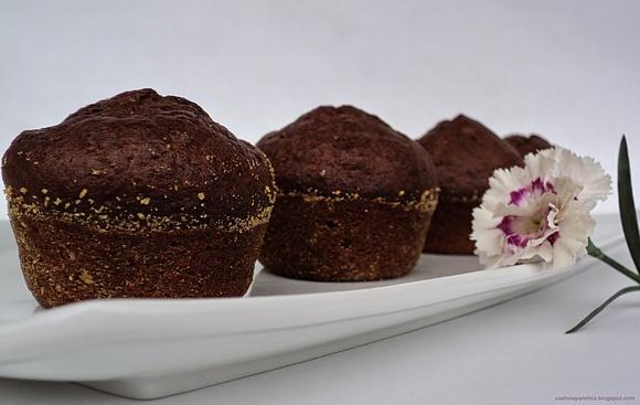 Muffinki bananowo-czekoladowe