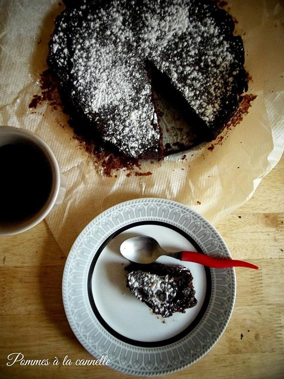 Kladdkaka ciasto czekoladowe szwedzkie