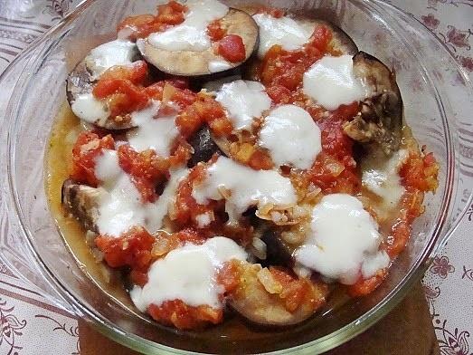 Zapiekanka z bakłażanem i mozzarellą