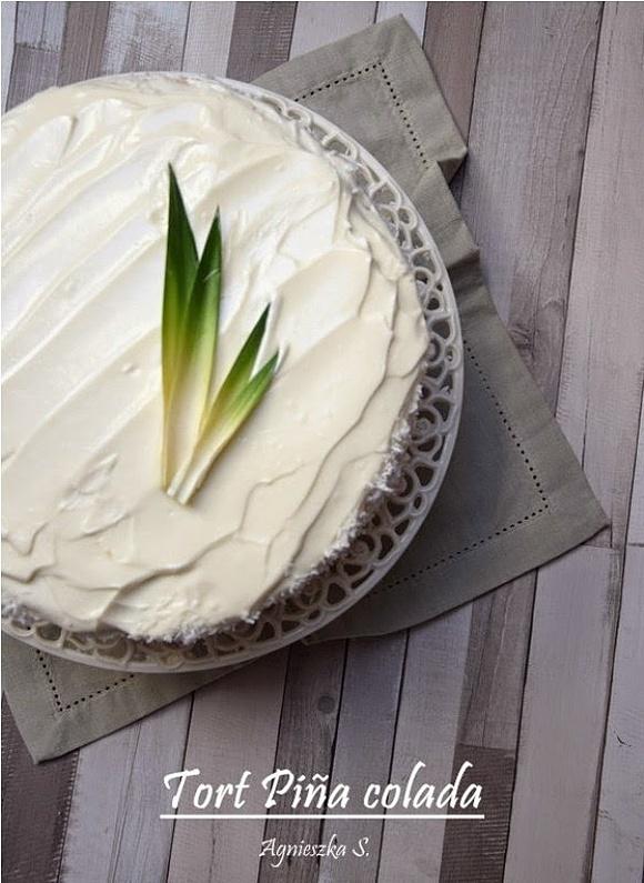 Tort piña colada