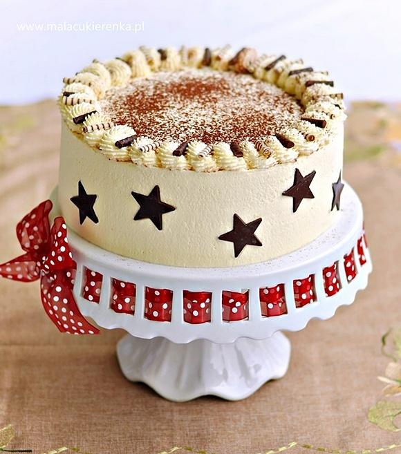 Tort tiramisu z mikserem planetarnym