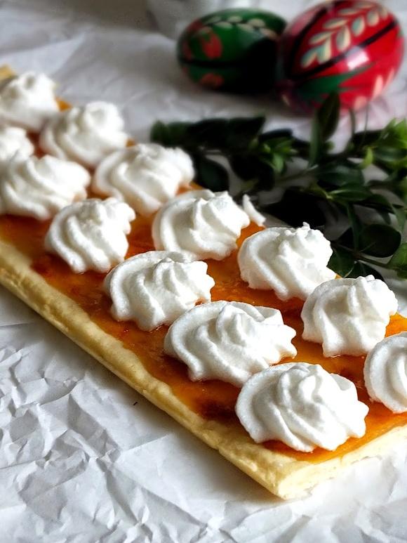 Mazurek pomarańczowy na Wielkanoc