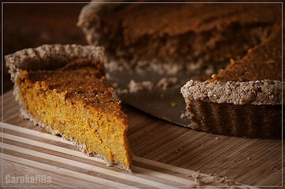 Tarta dyniowa bez glutenu wegańska