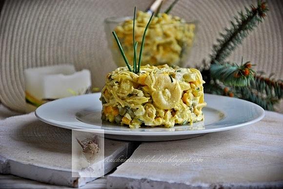 Sałatka z tortellini i selera