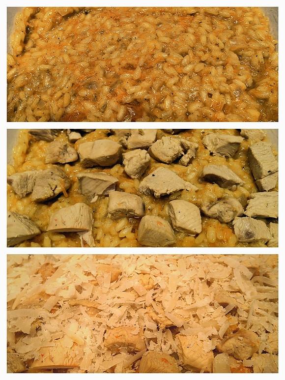 Risotto dyniowe z kurczakiem i białym winem