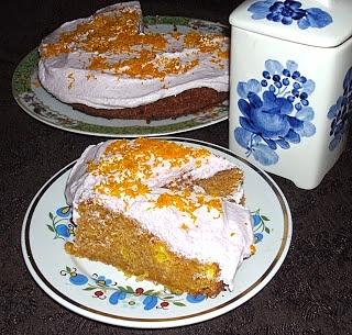 Ciasto dyniowo-pomarańczowe
