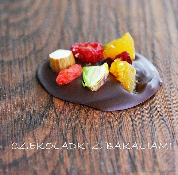 Czekoladki z bakaliami