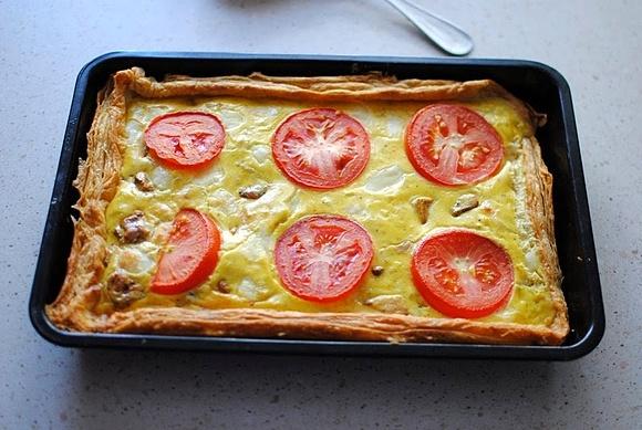 Tarta francuska z kurczakiem