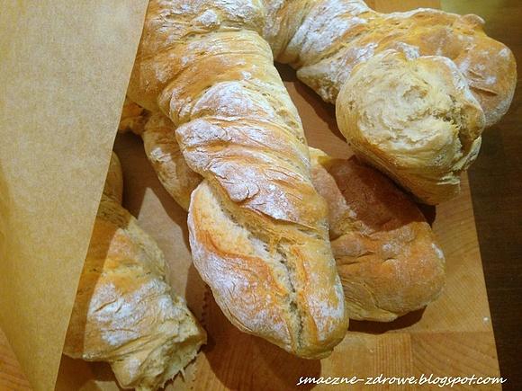 Ekspresowe bagietki pszenno-żytnie