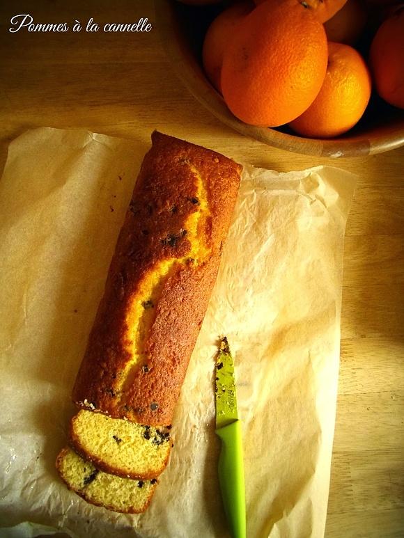 Ciasto pomarańczowe z czekoladą