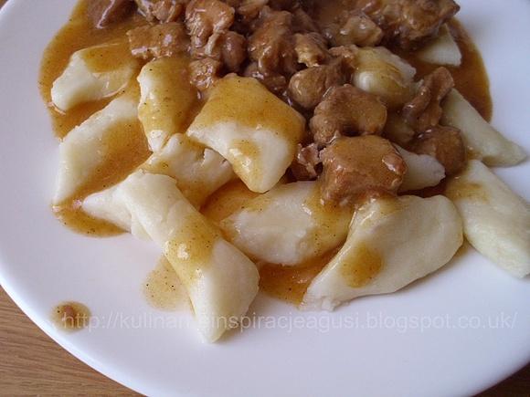 Kopytka z ziemniaków i mąki pszennnej