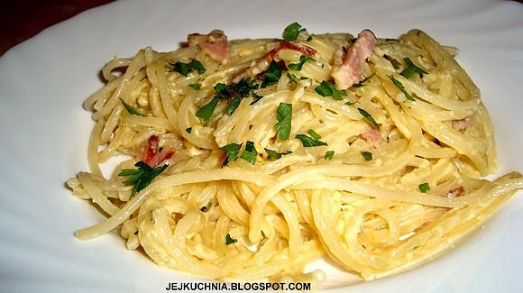Carbonara z mascarpone