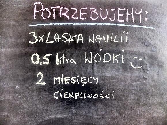 Waniliowa esencja z lasek wanilii na wódkę