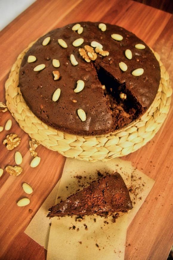 Brownie z orzechami