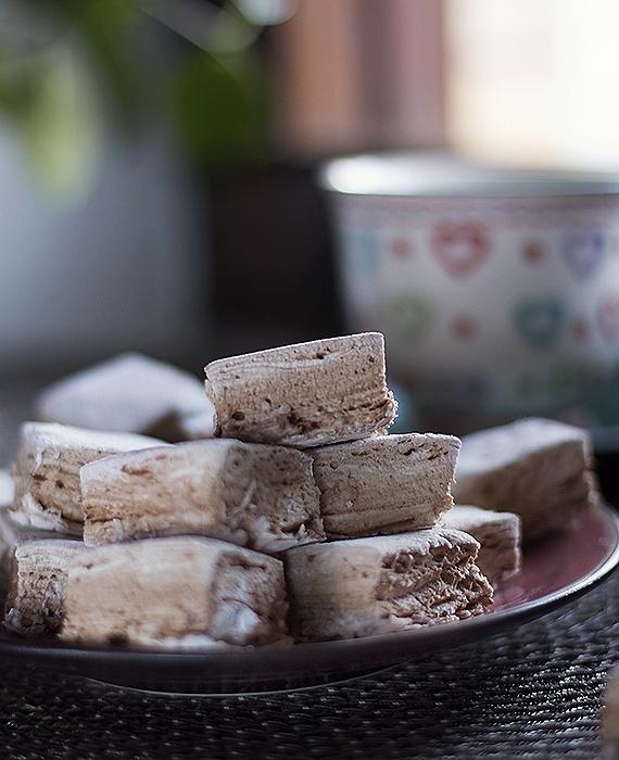 Domowe czekoladowe marshmallows