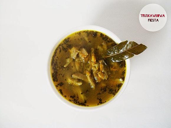 A`la flaczki z boczniaków