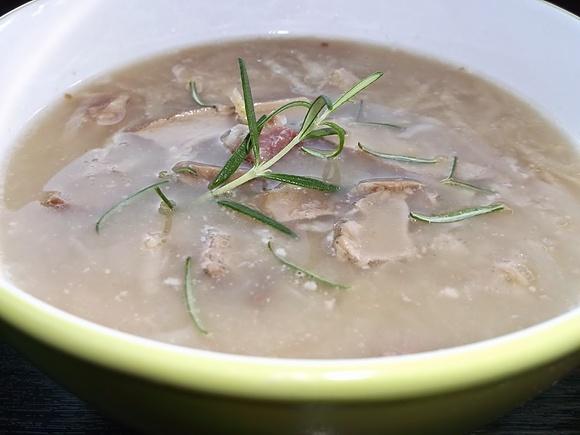 Zupa selerowo-grzybowa