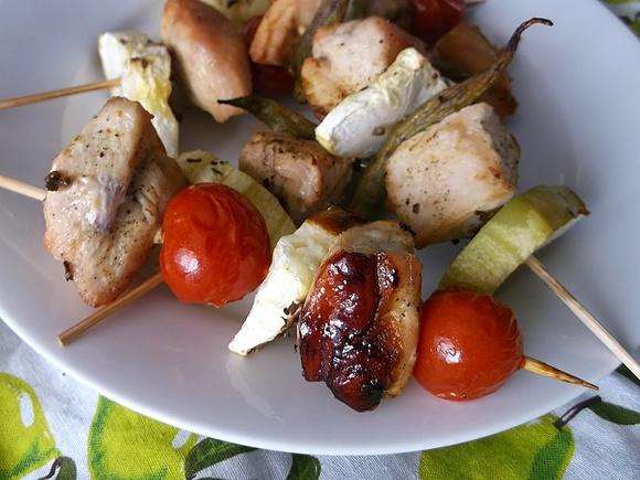 Szpadki drobiowe z cukinią