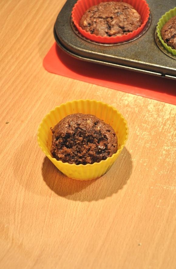 Dwie bananowe opcje ciasta i muffinek